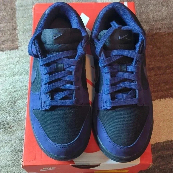 Nike Dunk Low LX Purple Ink Black W DS Brand New Size 5 woman's - Picture 2 of 5